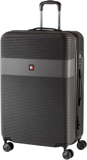 Чемодан Swissbrand Cairo (L) (SWB_LHCAI001L) Black  - фото - интернет-магазин электроники и бытовой техники TTT