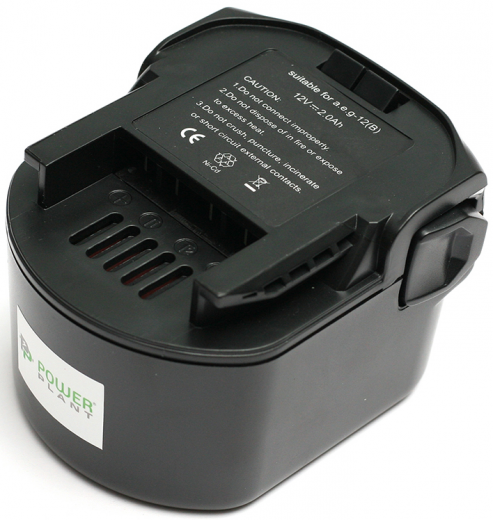 Акумулятор PowerPlant для шуруповертів та електроінструментів AEG GD-AEG-12(B) 12V 2Ah NICD (B1214G) - фото - інтернет-магазин електроніки та побутової техніки TTT