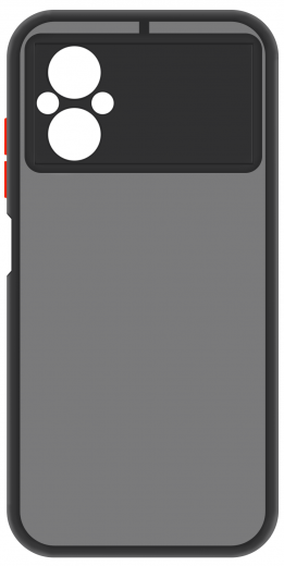 Накладка MAKE Frame Poco M5 (MCF-XPM5BK) Black - фото - интернет-магазин электроники и бытовой техники TTT