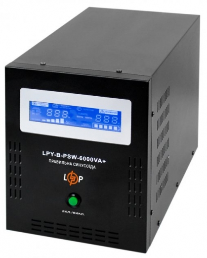 ДБЖ LogicPower LPY-B-PSW-6000VA+ (4200Вт)10A/20A, з правильною синусоїдою 48V - фото - інтернет-магазин електроніки та побутової техніки TTT