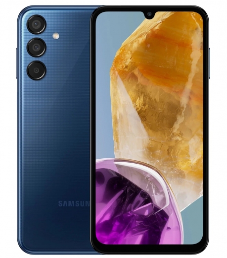 Смартфон Samsung Galaxy M15 5G 4/128GB (SM-M156BDBUEUC) Dark Blue - фото Смартфон Samsung Galaxy M15 5G 4/128GB (SM-M156BDBUEUC) Dark Blue - фото - интернет-магазин электроники и бытовой техники TTT