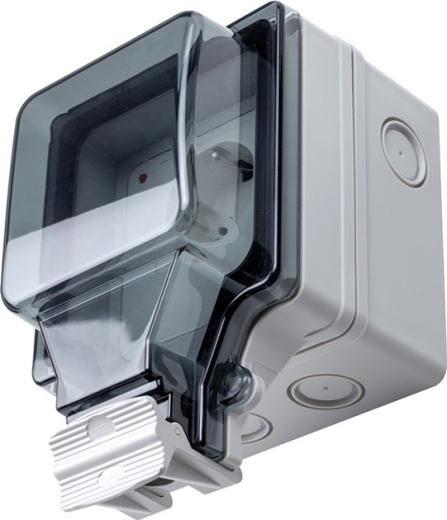 Водонепроникна розумна розетка Tuya Wi-Fi, EU (HS081379) - фото - інтернет-магазин електроніки та побутової техніки TTT