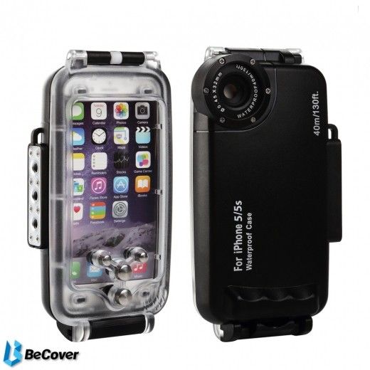 Підводний бокс BeCover для Apple iPhone 5/5S (BC_702533) Black - фото - інтернет-магазин електроніки та побутової техніки TTT