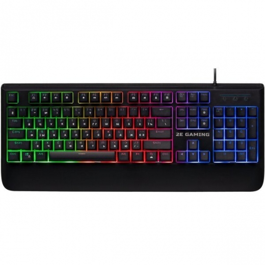 Клавиатура проводная 2E Gaming KG325 LED USB (2E-KG325UB) Black - фото Клавиатура проводная 2E Gaming KG325 LED USB (2E-KG325UB) Black - фото - интернет-магазин электроники и бытовой техники TTT