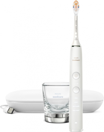 Электрическая зубная щетка PHILIPS Sonicare HX9911/19 Diamond Clean 9000 - фото - интернет-магазин электроники и бытовой техники TTT