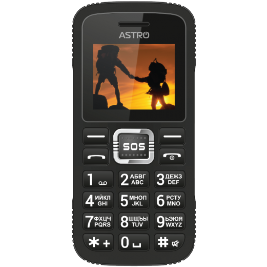 Мобильный телефон Astro A178 Black - фото Мобильный телефон Astro A178 Black - фото - интернет-магазин электроники и бытовой техники TTT