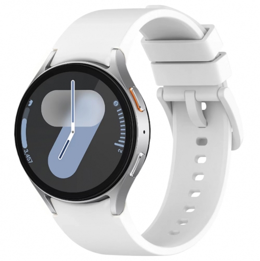 Ремінець BeCover Tape для Samsung Galaxy Watch (20mm) 3 41mm/4/5/6/7 40-44mm (712063) White - фото - інтернет-магазин електроніки та побутової техніки TTT