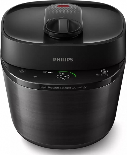 Мультиварка-скороварка PHILIPS All-in-One Cooker HD2151/40 - фото Мультиварка-скороварка PHILIPS All-in-One Cooker HD2151/40 - фото - интернет-магазин электроники и бытовой техники TTT