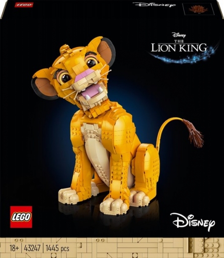 Конструктор LEGO Disney Юний король Лев Сімба 1445 деталей (43247) - фото - інтернет-магазин електроніки та побутової техніки TTT