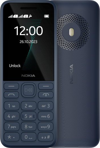 Мобільний телефон Nokia 130 Dual Sim 2023 Dark Blue - фото Мобільний телефон Nokia 130 Dual Sim 2023 Dark Blue - фото - інтернет-магазин електроніки та побутової техніки TTT