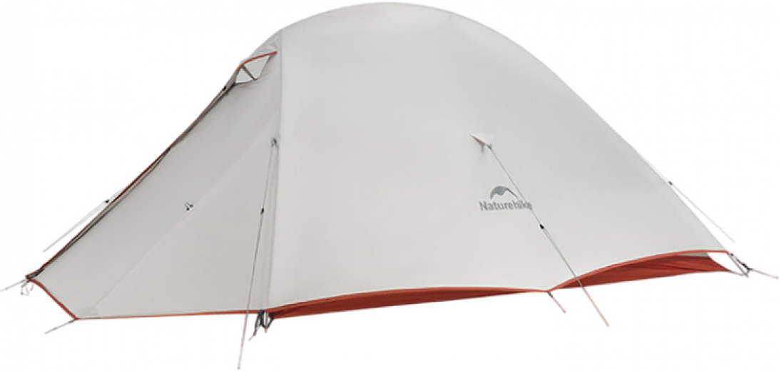Палатка Naturehike Cloud Up Pro CNK2350WS020, 20D (6927595777008) Light Grey - фото - интернет-магазин электроники и бытовой техники TTT