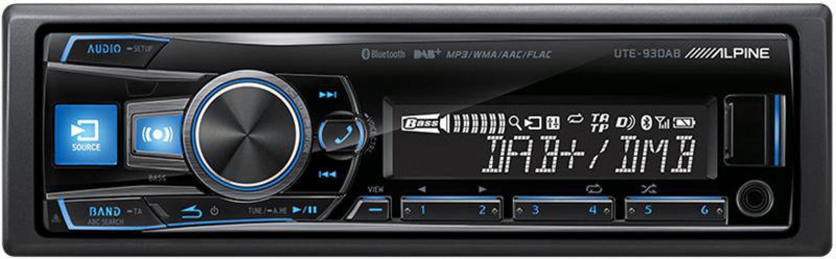 Автомагнитола Alpine UTE-204DAB - фото Автомагнитола Alpine UTE-204DAB - фото - интернет-магазин электроники и бытовой техники TTT