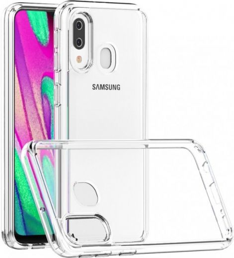 Силиконовый чехол BeCover для Samsung Galaxy A40 SM-A405 (705010) Transparancy  - фото - интернет-магазин электроники и бытовой техники TTT