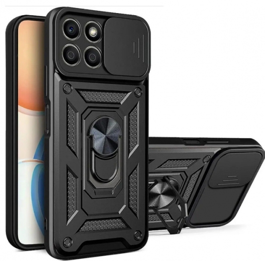 Панель BeCover Military для Honor X6a (710670) Black - фото - интернет-магазин электроники и бытовой техники TTT