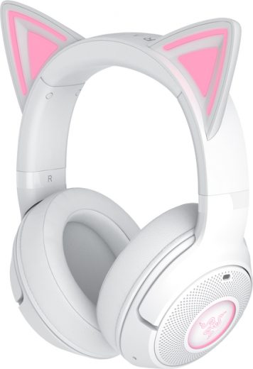 Наушники Razer Kraken Kitty V2 BT (RZ04-04860600-R3M1) White  - фото Наушники Razer Kraken Kitty V2 BT (RZ04-04860600-R3M1) White  - фото - интернет-магазин электроники и бытовой техники TTT