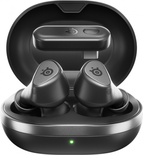 Навушники SteelSeries Arctis GameBuds (SS61680) Black  - фото Навушники SteelSeries Arctis GameBuds (SS61680) Black  - фото - інтернет-магазин електроніки та побутової техніки TTT