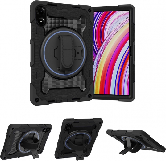 Накладка Becover Horizontal handle для Xiaomi Redmi Pad Pro 12.1'' (712920) Black - фото Накладка Becover Horizontal handle для Xiaomi Redmi Pad Pro 12.1'' (712920) Black - фото - інтернет-магазин електроніки та побутової техніки TTT