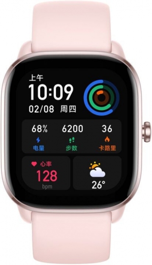 Смарт-часы Amazfit GTS 4 Mini Flamingo Pink - фото - интернет-магазин электроники и бытовой техники TTT