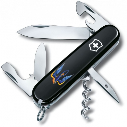 Складаний ніж Victorinox SPARTAN UKRAINE Тризуб-Ластівка 1.3603.3_T1230u - фото - інтернет-магазин електроніки та побутової техніки TTT