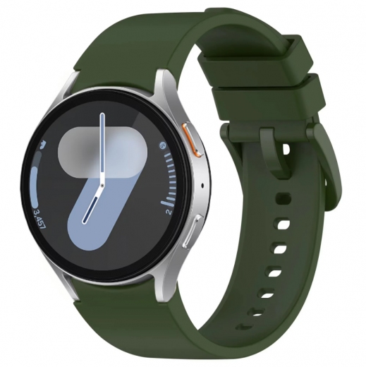 Ремінець BeCover Tape для Samsung Galaxy Watch (20mm) 3 41mm/4/5/6/7 40-44mm (712056) Khaki  - фото - інтернет-магазин електроніки та побутової техніки TTT