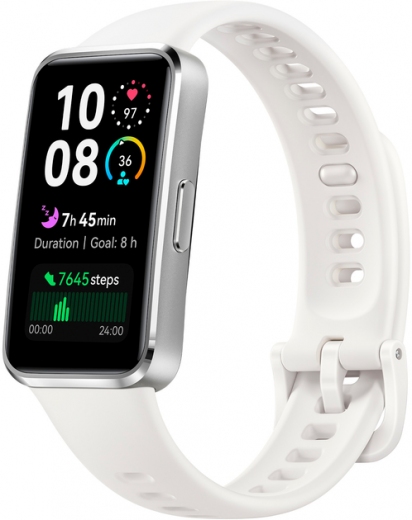 Фитнес-браслет Huawei Band 10 Metal Body (55020ELM) White - фото Фитнес-браслет Huawei Band 10 Metal Body (55020ELM) White - фото - интернет-магазин электроники и бытовой техники TTT