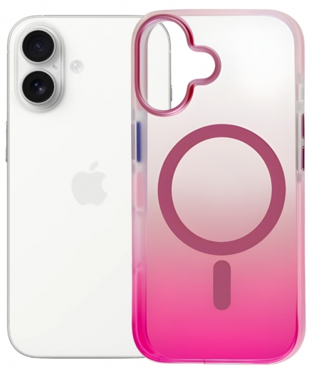 Панель BeCover FIBRA Shock-Proof case with MagSafe для Apple iPhone 17 (715447) Pink - фото - інтернет-магазин електроніки та побутової техніки TTT