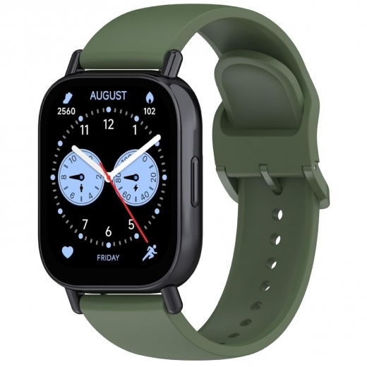 Ремешок BeCover для Xiaomi Redmi Watch 5 Lite (713209) Dark Green - фото - интернет-магазин электроники и бытовой техники TTT