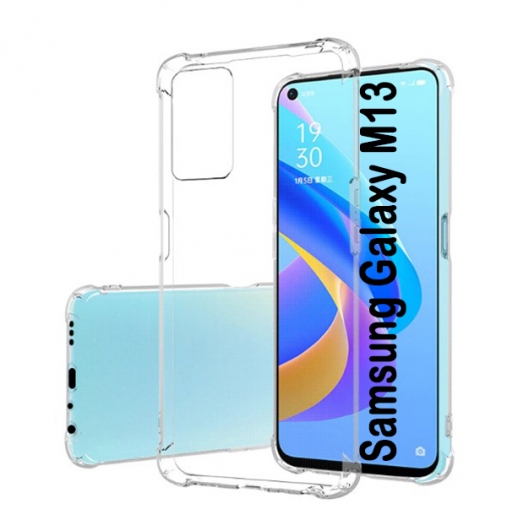 Силиконовый чехол BeCover Anti-Shock для Samsung Galaxy M13 4G SM-M135 (707888) Clear - фото - интернет-магазин электроники и бытовой техники TTT