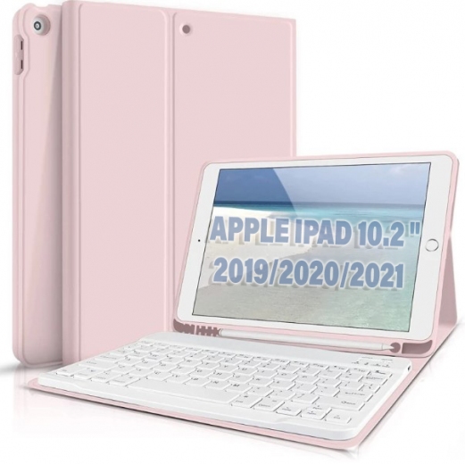 Чохол-клавіатура BeCover для Apple iPad 10.2 2019/2020/2021 (711137) Pink - фото Чохол-клавіатура BeCover для Apple iPad 10.2 2019/2020/2021 (711137) Pink - фото - інтернет-магазин електроніки та побутової техніки TTT