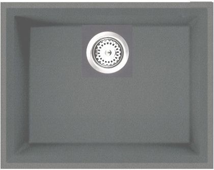 Кухонная мойка INTERLINE UNDER 600 grigio - фото Кухонная мойка INTERLINE UNDER 600 grigio - фото - интернет-магазин электроники и бытовой техники TTT