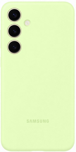 Панель Samsung Silicone Cover для Samsung Galaxy S24 Plus (EF-PS926TGEGWW) Light Green - фото Панель Samsung Silicone Cover для Samsung Galaxy S24 Plus (EF-PS926TGEGWW) Light Green - фото - интернет-магазин электроники и бытовой техники TTT