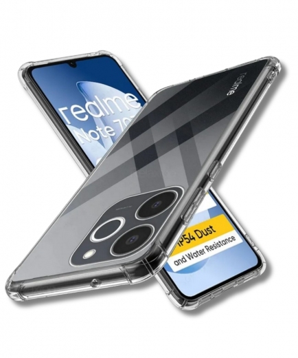 Панель BeCover Anti-Shock для Realme Note 70 (714701) Clear - фото - інтернет-магазин електроніки та побутової техніки TTT