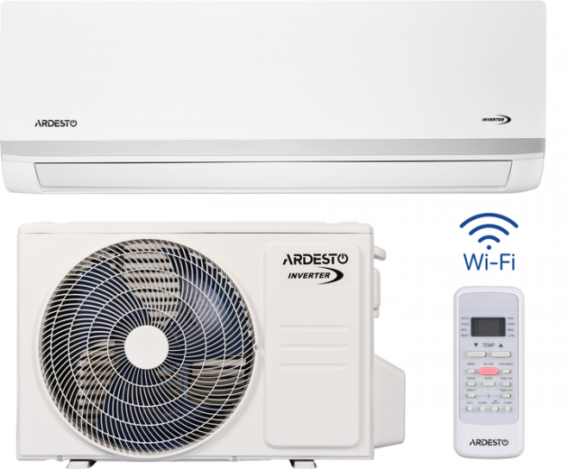 Кондиционер Ardesto ACM-07INV-R32-WF-AG-S  - фото Кондиционер Ardesto ACM-07INV-R32-WF-AG-S  - фото - интернет-магазин электроники и бытовой техники TTT