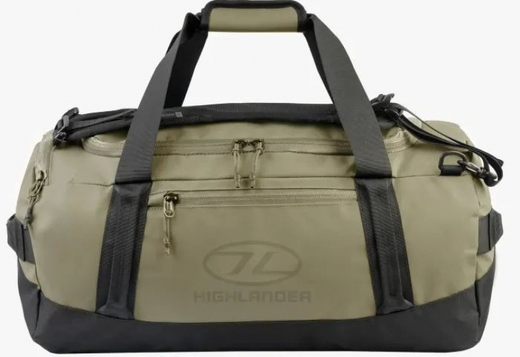Дорожная сумка Highlander водозащитная Hauler Duffel 45L (DB132-RG) Ranger Green - фото - интернет-магазин электроники и бытовой техники TTT