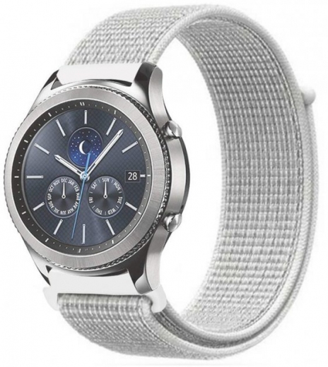 Ремінець BeCover Nylon Style для Honor MagicWatch 2 / Huawei Watch 3 Pro Classic 46mm (707083) White - фото Ремінець BeCover Nylon Style для Honor MagicWatch 2 / Huawei Watch 3 Pro Classic 46mm (707083) White - фото - інтернет-магазин електроніки та побутової техніки TTT