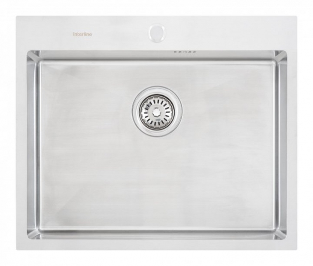 Кухонная мойка INTERLINE ELEGANT Sateen - фото Кухонная мойка INTERLINE ELEGANT Sateen - фото - интернет-магазин электроники и бытовой техники TTT