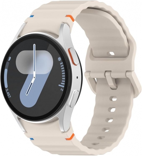 Ремінець BeCover Ribbed Tape для Samsung Galaxy Watch (20mm) 3 41mm/4/5/6/7 40-44mm (712039) Cream - фото Ремінець BeCover Ribbed Tape для Samsung Galaxy Watch (20mm) 3 41mm/4/5/6/7 40-44mm (712039) Cream - фото - інтернет-магазин електроніки та побутової техніки TTT