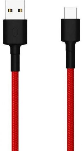 Кабель Xiaomi Mi Braided USB Type-C 100 см (SJV4110GL) Red - фото - интернет-магазин электроники и бытовой техники TTT