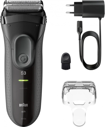 Електробритва Braun Series 3+ 3000S (8700216735896) - фото - інтернет-магазин електроніки та побутової техніки TTT