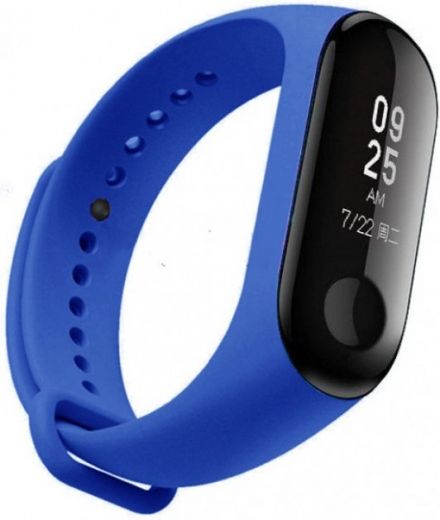 Ремешок Xiaomi Mi Band 3 Royal Blue - фото - интернет-магазин электроники и бытовой техники TTT