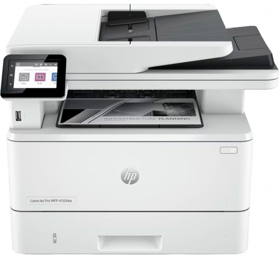 БФП HP LaserJet Pro 4103dw (2Z627A) - фото БФП HP LaserJet Pro 4103dw (2Z627A) - фото - інтернет-магазин електроніки та побутової техніки TTT
