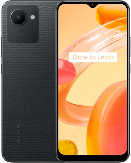 Смартфон realme C30 2/32Gb (RMX3581) Denim Black - фото - интернет-магазин электроники и бытовой техники TTT
