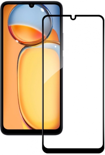 Защитное стекло ACCLAB Full Glue для Xiaomi Redmi 14C Black - фото - интернет-магазин электроники и бытовой техники TTT