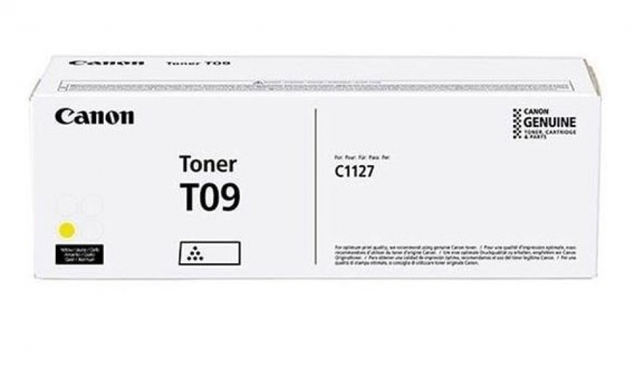 Тонер-картридж Canon T09 (3017C006AA) Yellow  - фото Тонер-картридж Canon T09 (3017C006AA) Yellow  - фото - интернет-магазин электроники и бытовой техники TTT