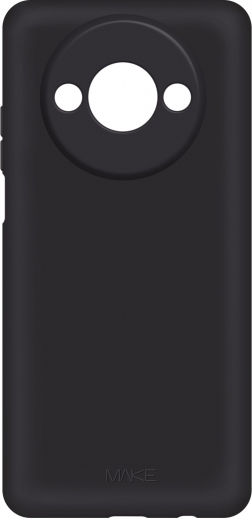 Накладка MAKE Skin Xiaomi Redmi A3 (MCS-XRA3) Black - фото Накладка MAKE Skin Xiaomi Redmi A3 (MCS-XRA3) Black - фото - інтернет-магазин електроніки та побутової техніки TTT
