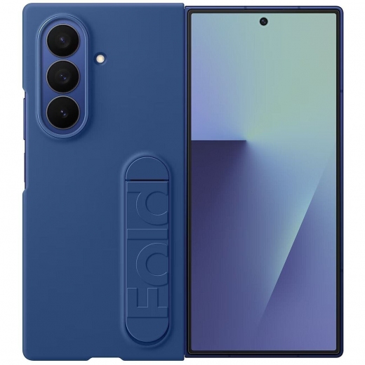 Панель Samsung Silicone Case для Samsung Galaxy Fold 7 (EF-MF966CNEGUA) Navy - фото - интернет-магазин электроники и бытовой техники TTT