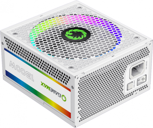 Блок питания GameMax RGB-1300 WH ATX3.0/3.1 PCIe5.0/5.1 White - фото Блок питания GameMax RGB-1300 WH ATX3.0/3.1 PCIe5.0/5.1 White - фото - интернет-магазин электроники и бытовой техники TTT