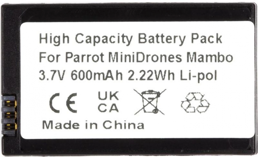 Акумулятор PowerPlant Parrot MiniDrones Mambo 600mAh (CB970636) - фото - інтернет-магазин електроніки та побутової техніки TTT