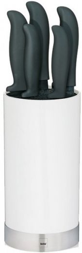 Набор ножей Kela Acida с подставкой 6 предметов (11286) White - фото - интернет-магазин электроники и бытовой техники TTT