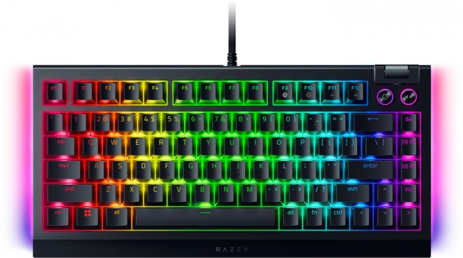 Клавиатура Razer BlackWidow V4 75% (RZ03-05000100-R3M1) Black - фото - интернет-магазин электроники и бытовой техники TTT